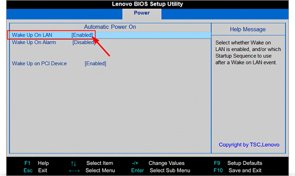 TeamViewer LenovoBIOSSetupUtility